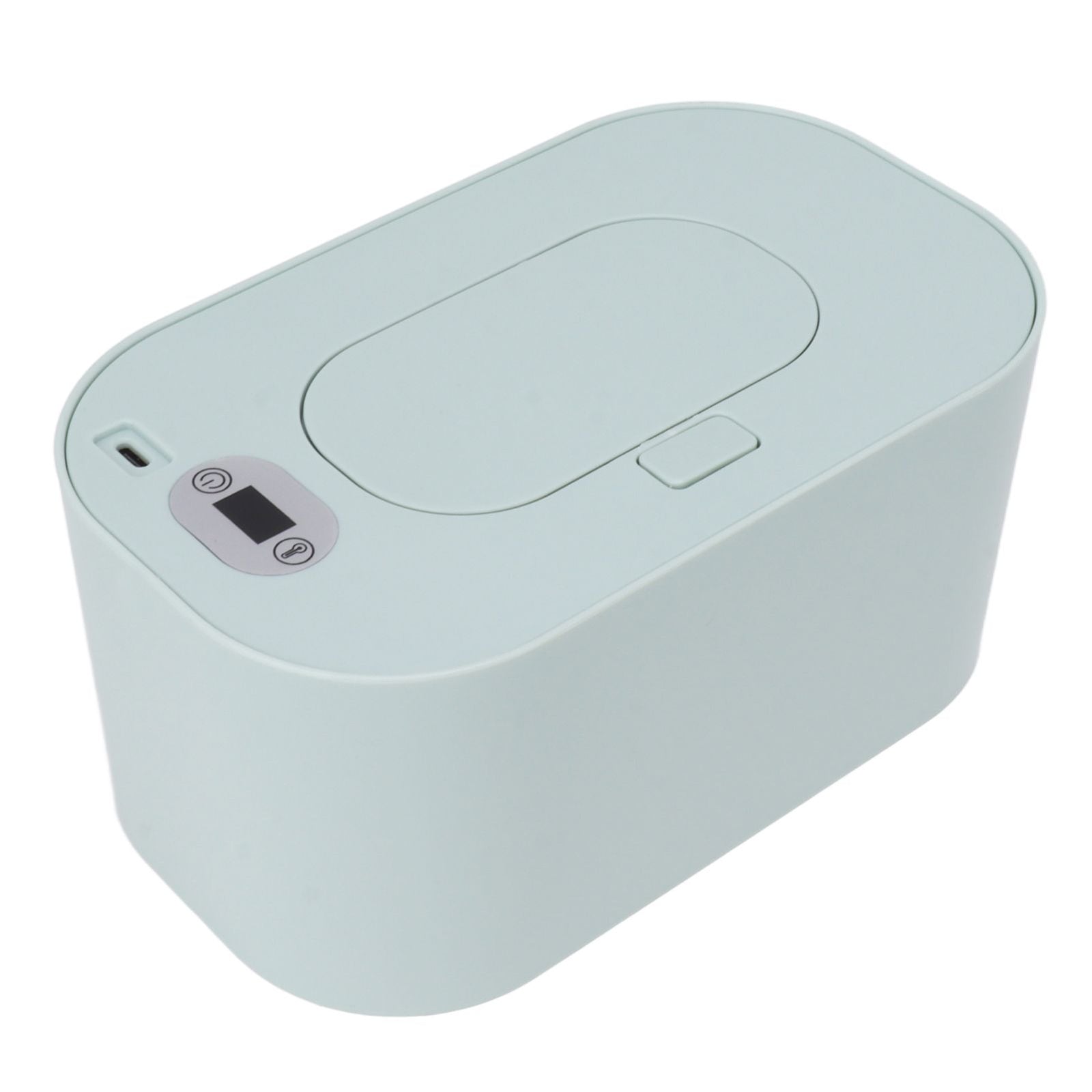 Baby Wipe Warmer USB Constant Temperature Portable Wipe Heater Temperature Adjustment Warm Keeper Dispenser 5V Green