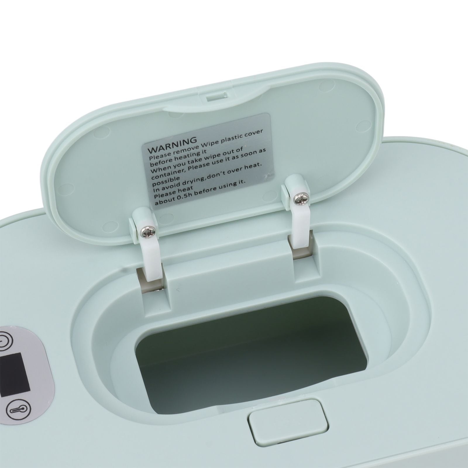 Baby Wipe Warmer USB Constant Temperature Portable Wipe Heater Temperature Adjustment Warm Keeper Dispenser 5V Green