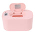 Baby Wipe Warmer USB Constant Temperature Portable Wipe Heater Temperature Adjustment Warm Keeper Dispenser 5V Pink