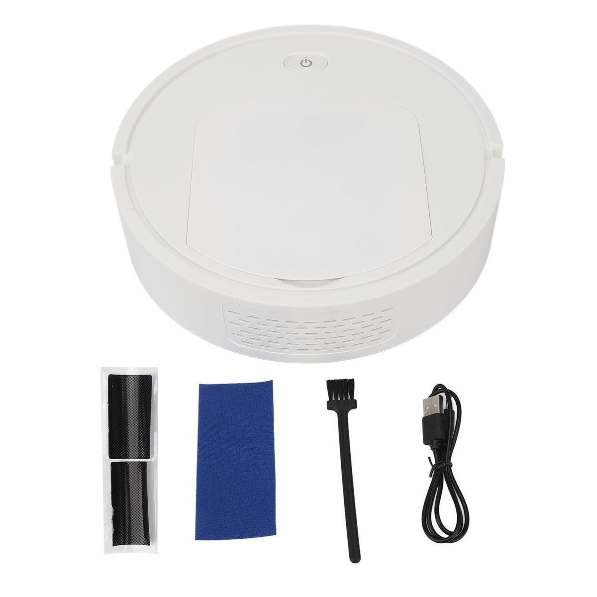Robot Vacuum Cleaner Smart Efficient Low Noise USB Rechargeable Robot Vacuum Mop Combo for Pet Hair Carpet Hard Floor