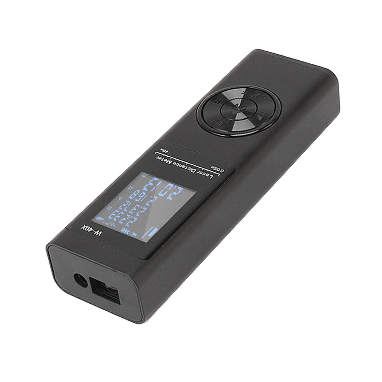 Laser Distance Meter High Accuracy Rechargeable 131ft Handheld Rangefinder with Electronic Level for Area Volume
