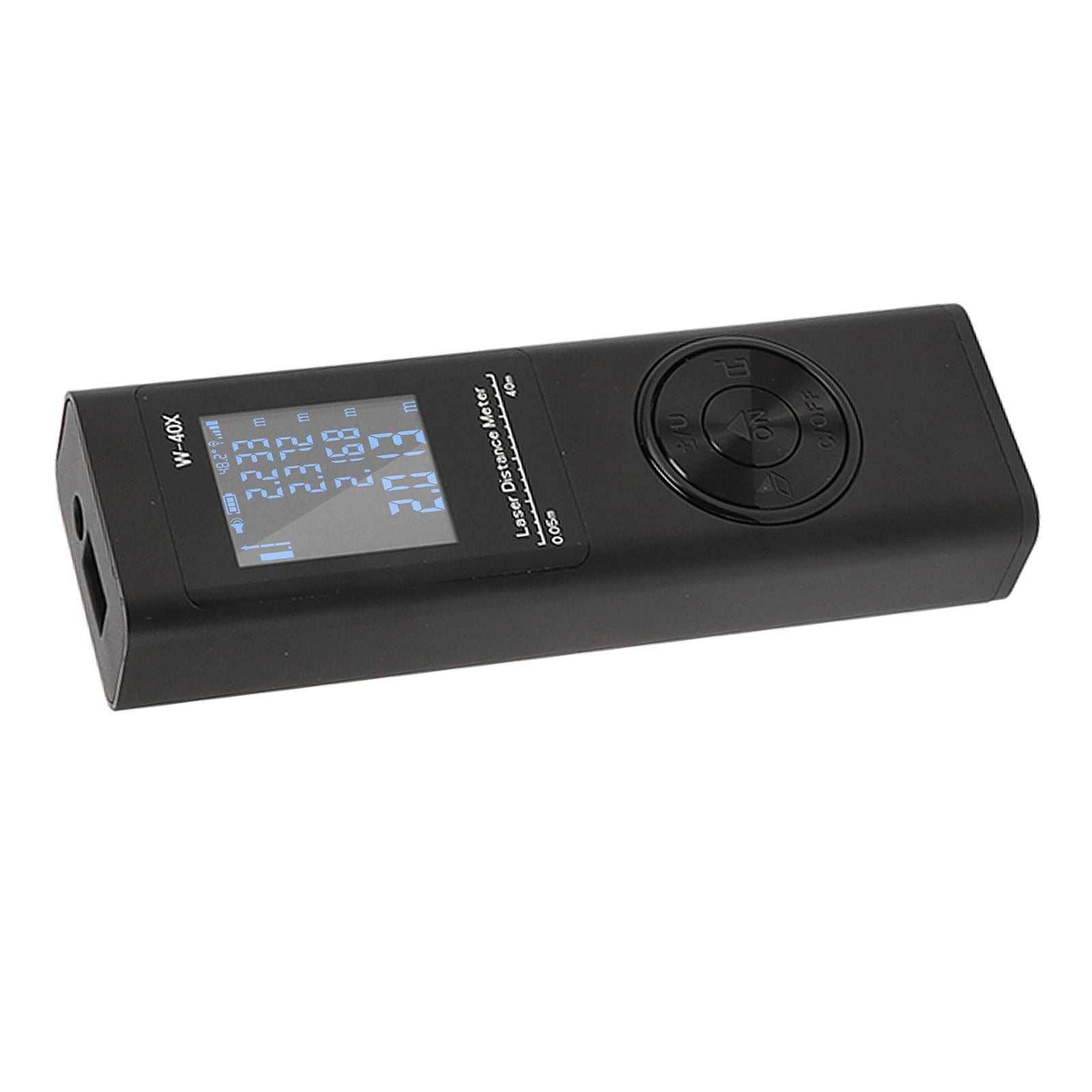 Laser Distance Meter High Accuracy Rechargeable 131ft Handheld Rangefinder with Electronic Level for Area Volume