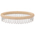 Knitting Loom Wooden Round Pocket Knitting Board DIY Weaving Craft Tool with Loom Pock Tool and Needle for Scarves Socks
