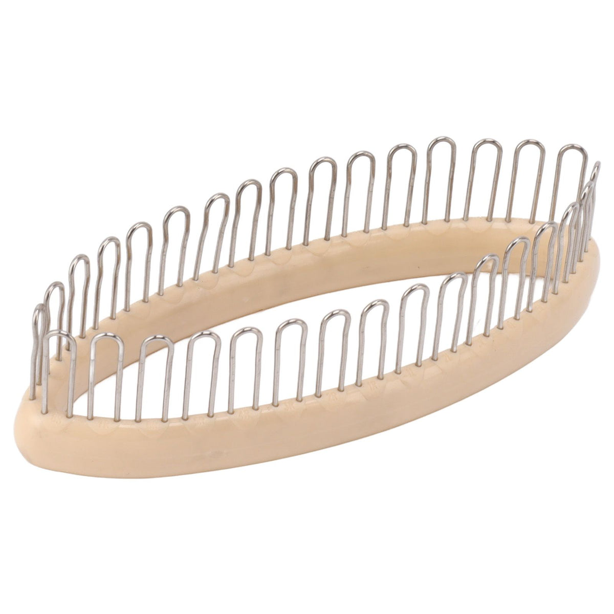 Knitting Loom Wooden Round Pocket Knitting Board DIY Weaving Craft Tool with Loom Pock Tool and Needle for Scarves Socks