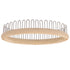 Knitting Loom Wooden Round Pocket Knitting Board DIY Weaving Craft Tool with Loom Pock Tool and Needle for Scarves Socks