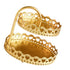 Double Layer Pastry Tray Decorative Copper Gold Biscuits Dessert Display Plate for Wedding Loving Heart