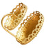 Double Layer Pastry Tray Decorative Copper Gold Biscuits Dessert Display Plate for Wedding Loving Heart