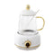 Portable Electric Kettle Stew Cup 450ML Health Cup Mini Slow Cooker Kettle Office Flower Teapot Split Tea Boiler AU Plug 220V