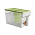 Cold Kettle with Faucet 3L PET Refrigerator Water Filter Dispenser Drink Container for Home Party Green