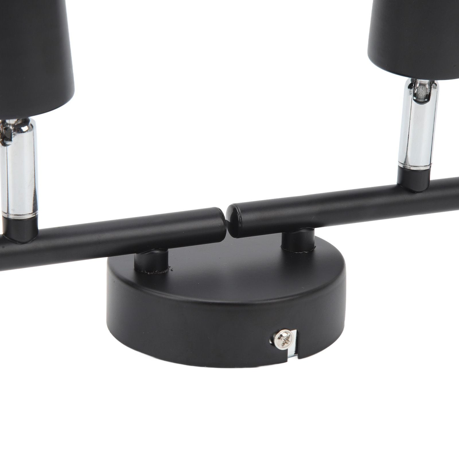Tracking Lights Ceiling LED 4 60W Adjustable Angle Foldable Matte Black 4 Light Tracking Lighting for Bedroom Hotel 85‑265V