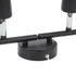 Tracking Lights Ceiling LED 4 60W Adjustable Angle Foldable Matte Black 4 Light Tracking Lighting for Bedroom Hotel 85‑265V