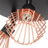 3 Light Fixtures Ceiling Mount Matte Black G9 Bulb Sockets Multi Directional Rotating Light for Farmhouse Hallway 85‑265V