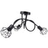 Chandelier Light Fixture LED Modern Pendant Light E14 Modern LED Chandelier for Farmhouse Kitchen Restaurant 85‑265V