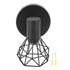 Adjustable Lamp Holder Industrial Black E14 Wall Mounted Light Bulb Holder for Bedside Reading Study Light