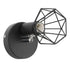 Adjustable Lamp Holder Industrial Black E14 Wall Mounted Light Bulb Holder for Bedside Reading Study Light