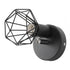 Adjustable Lamp Holder Industrial Black E14 Wall Mounted Light Bulb Holder for Bedside Reading Study Light