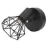 Adjustable Lamp Holder Industrial Black E14 Wall Mounted Light Bulb Holder for Bedside Reading Study Light