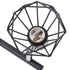 3 Light Track Lighting Kit Rotatable Heads Matte Black Finish Modern Fashionable Ceiling Spotlight 85‑265V