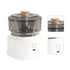 Electric Meat Chopper Grinder Blender Multifunctional Stainless Steel Blades Efficient Safe Food Blender for Kitchen White