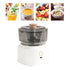 Electric Meat Chopper Grinder Blender Multifunctional Stainless Steel Blades Efficient Safe Food Blender for Kitchen White