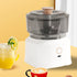 Electric Meat Chopper Grinder Blender Multifunctional Stainless Steel Blades Efficient Safe Food Blender for Kitchen White