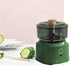 Electric Meat Chopper Grinder Blender Multifunctional Stainless Steel Blades Efficient Safe Food Blender for Kitchen Light Green
