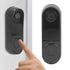 Smart Video Doorbell Plastic Wireless 1080P HD Waterproof AC Doorbell Camera for Tuya Home Security