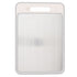 Double Sided Cutting Board Rapid Thawing and Grinding Plate with Knife Sharpener for Kitchen Khaki