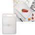 Double Sided Cutting Board Rapid Thawing and Grinding Plate with Knife Sharpener for Kitchen Khaki