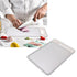 Double Sided Cutting Board Rapid Thawing and Grinding Plate with Knife Sharpener for Kitchen Khaki