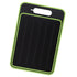 Double Sided Cutting Board Rapid Thawing and Grinding Plate with Knife Sharpener for Kitchen Black