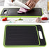 Double Sided Cutting Board Rapid Thawing and Grinding Plate with Knife Sharpener for Kitchen Black