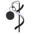 Spiral LED Pendant Light Black Glareless Bright Eyes Protection LED Hanging Lamp for Living Room Cafe Family 85‑265V White Light