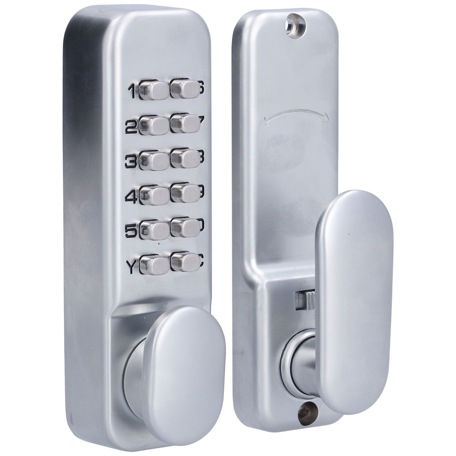 Waterproof Mechanical Password Lock Anti Theft Smart Combination Lock for Room Door Office Door