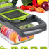 Vegetable Chopper 15 in 1 Vegetable Cutter Household Potato Chopper Radish Grater for Kitchen