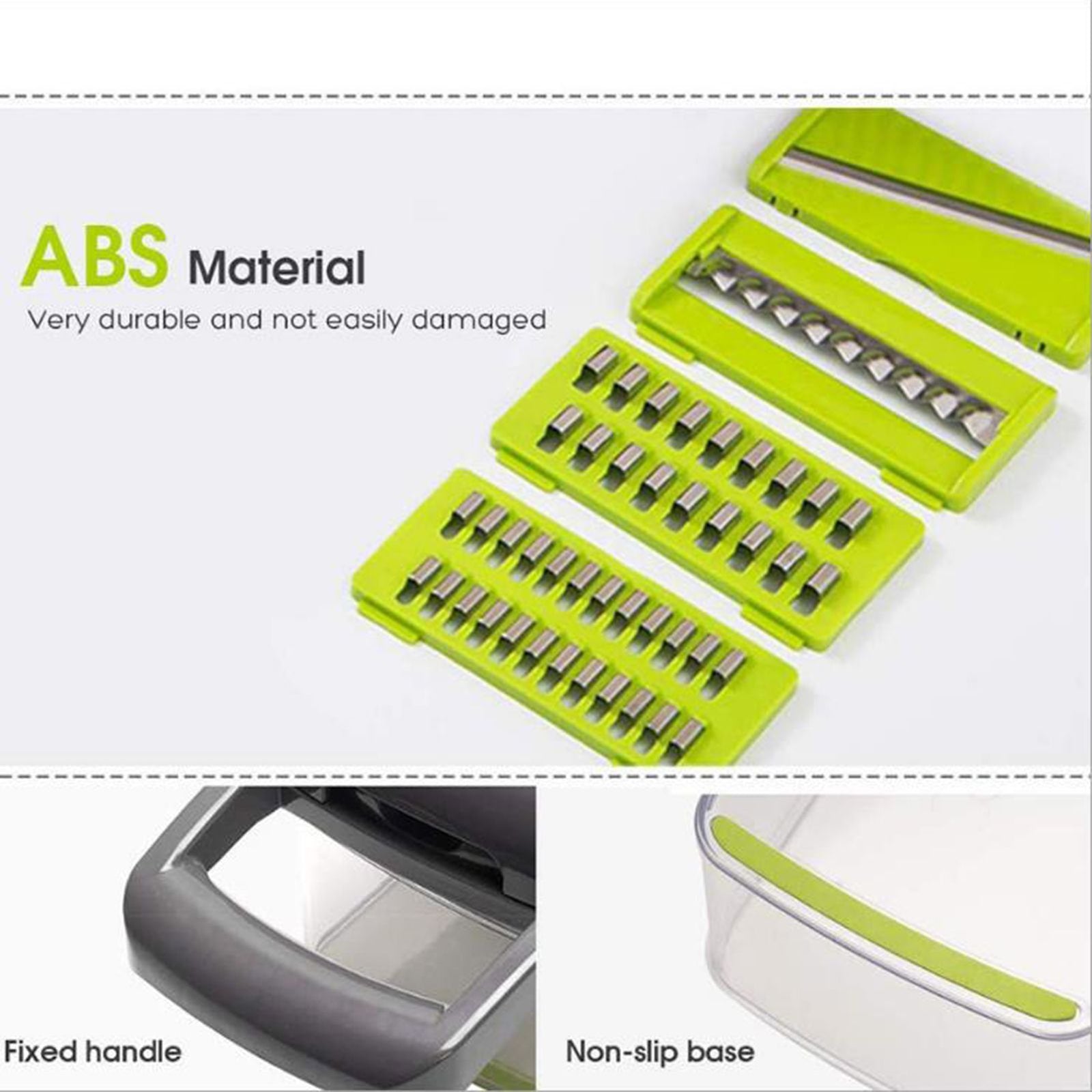 Vegetable Chopper 15 in 1 Vegetable Cutter Household Potato Chopper Radish Grater for Kitchen