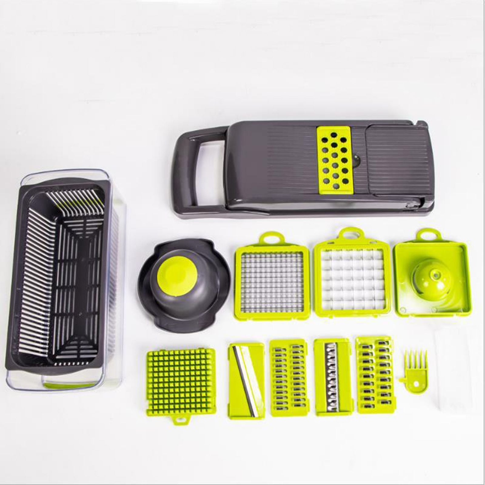 Vegetable Chopper 15 in 1 Vegetable Cutter Household Potato Chopper Radish Grater for Kitchen