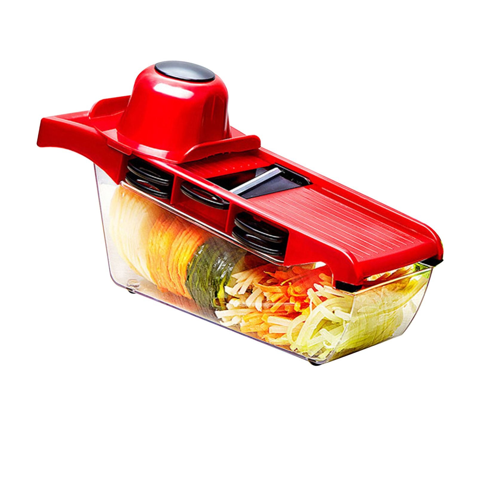 6 in 1 Vegetable Slicers Kitchen Multifunctional Food Potato Veggie Chopper Dicer Cutter with Peeler