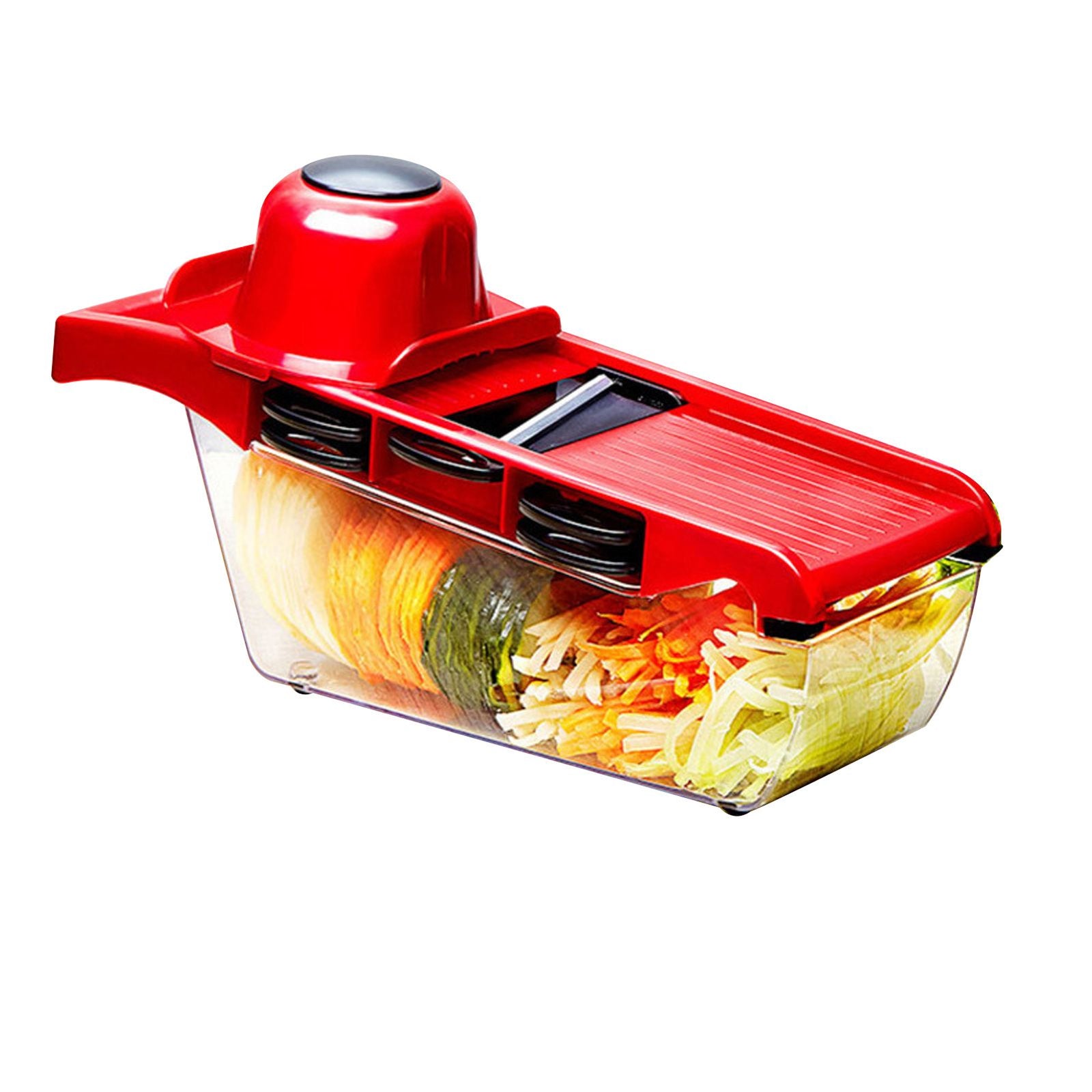 6 in 1 Vegetable Slicers Kitchen Multifunctional Food Potato Veggie Chopper Dicer Cutter with Peeler