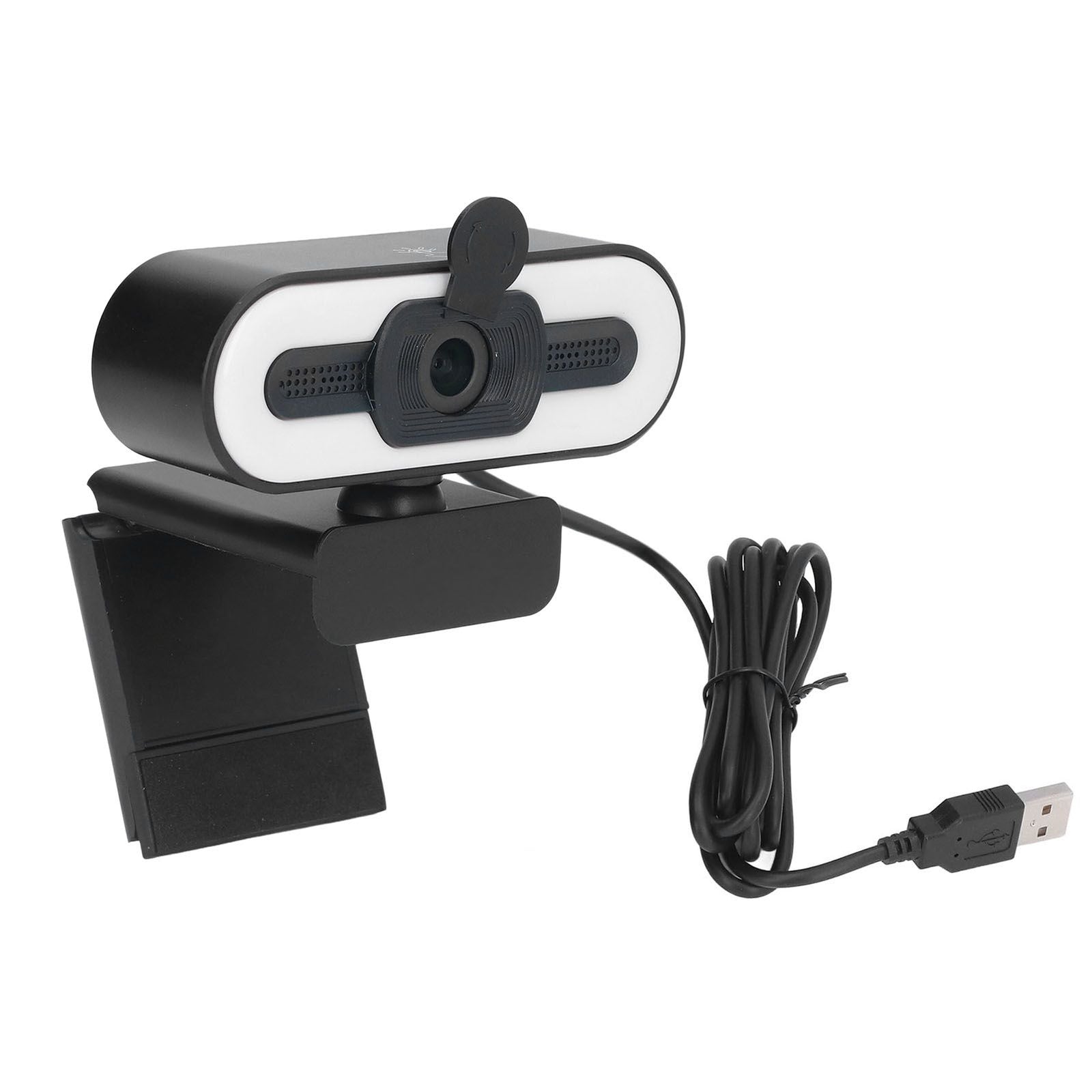 Web Camera 1080P HD Auto Focusing Noise Reduction Easy Installation Computer Camera for Desktop Conferencing
