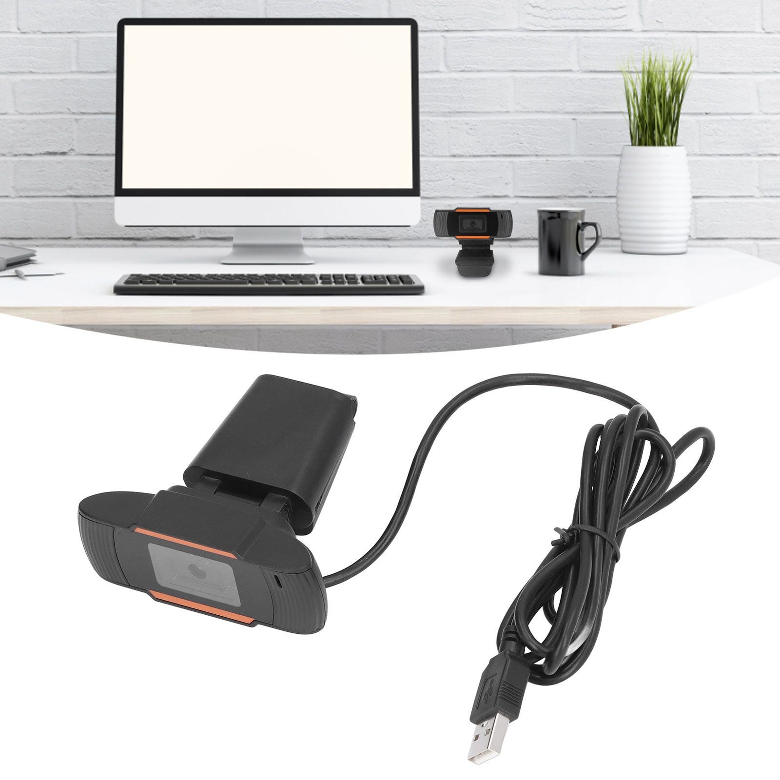 1080P High Definition Camera Computer Webcam PC Video Camera USB Laptop Camera for Conference