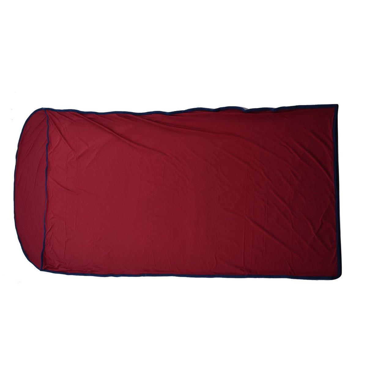 Sleeping Bag Liner Ultralight Multifunctional Elastic Sleeping Sack Liner for Outdoor CampingWine Red
