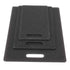 3Pcs Cutting Board Set Imitation Marble Pattern DoubleSided Chopping Board Kitchen Accessory(Black )