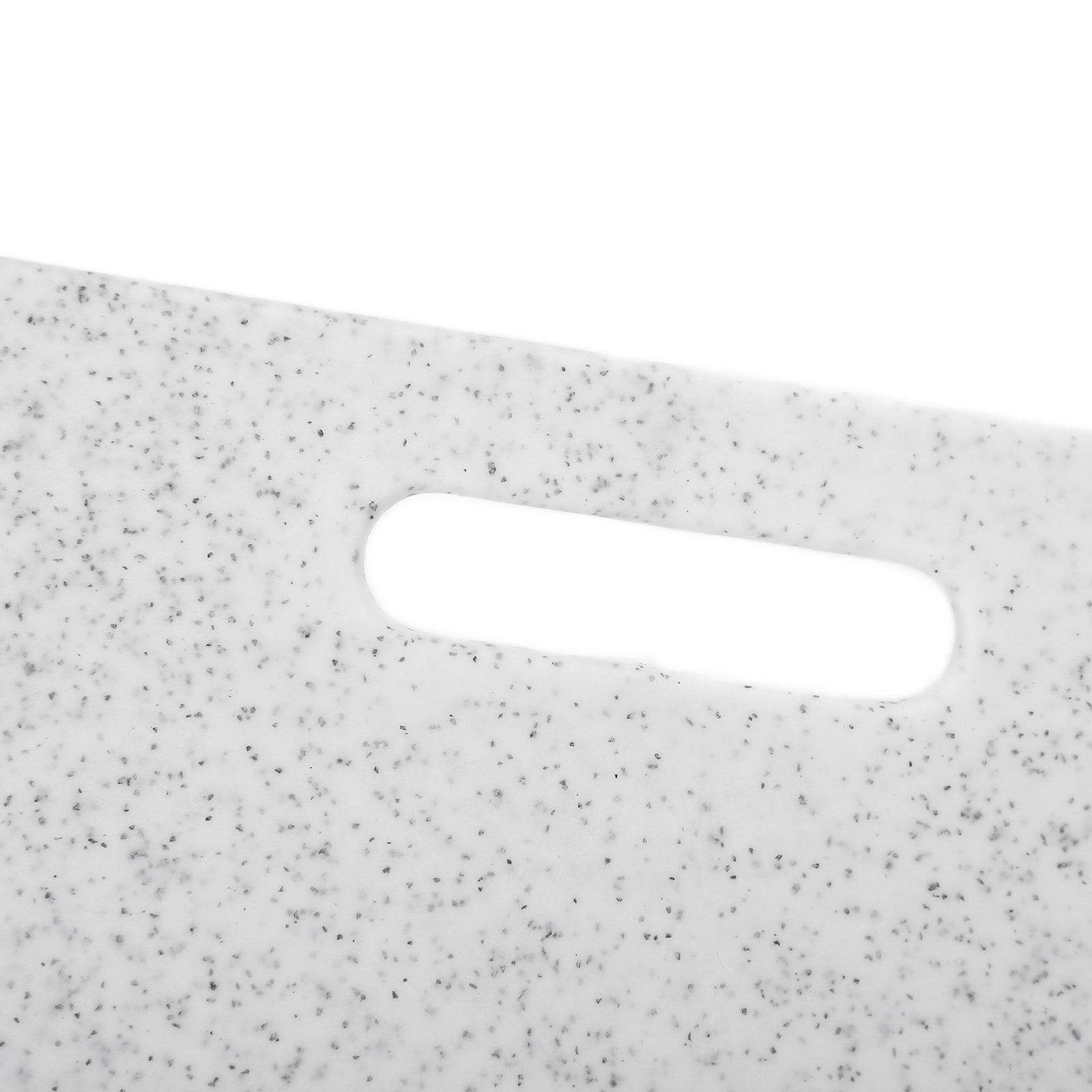 3Pcs Cutting Board Set Imitation Marble Pattern DoubleSided Chopping Board Kitchen Accessory(White )