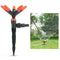 Garden Sprinkler 360°Automatic Rotating Lawn Sprinklers Water Sprinkler for Lawn Yard Garden Watering System