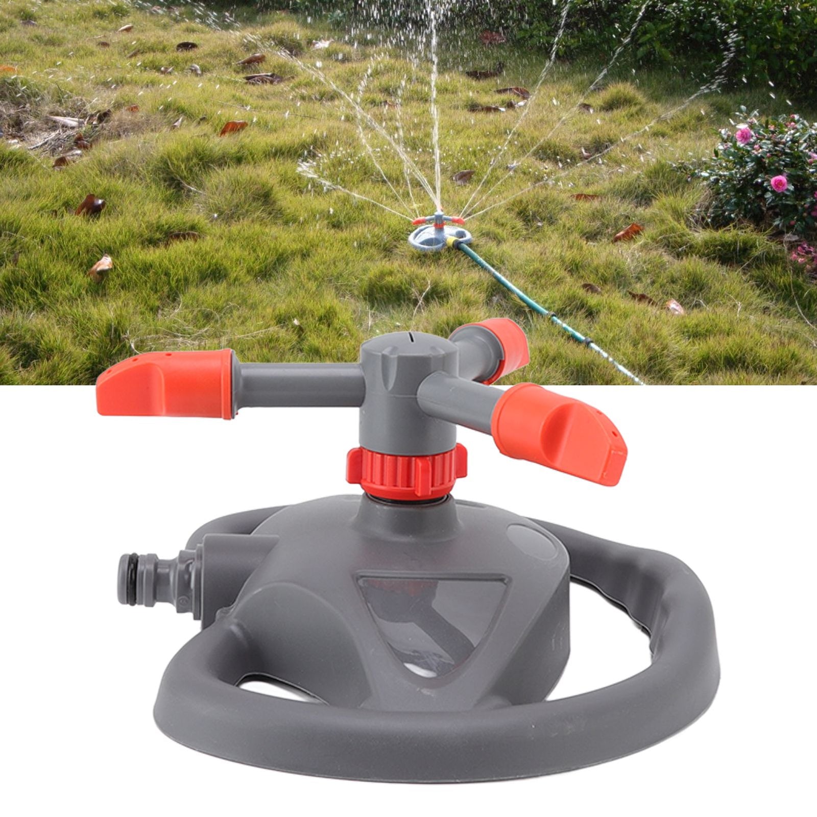 Water Sprinkler Multifunctional 360 Degree Rotation Lawn Sprinkler for Garden Yard Plant Irrigation