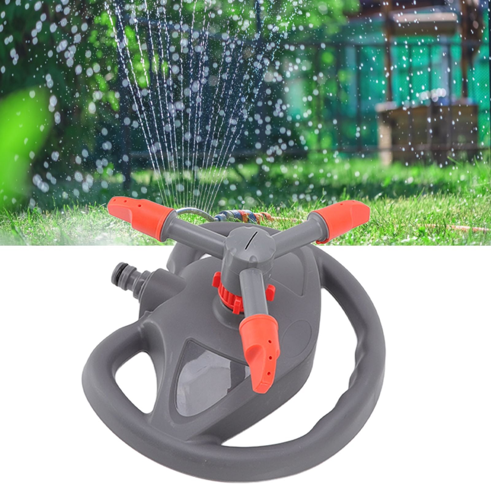 Water Sprinkler Multifunctional 360 Degree Rotation Lawn Sprinkler for Garden Yard Plant Irrigation