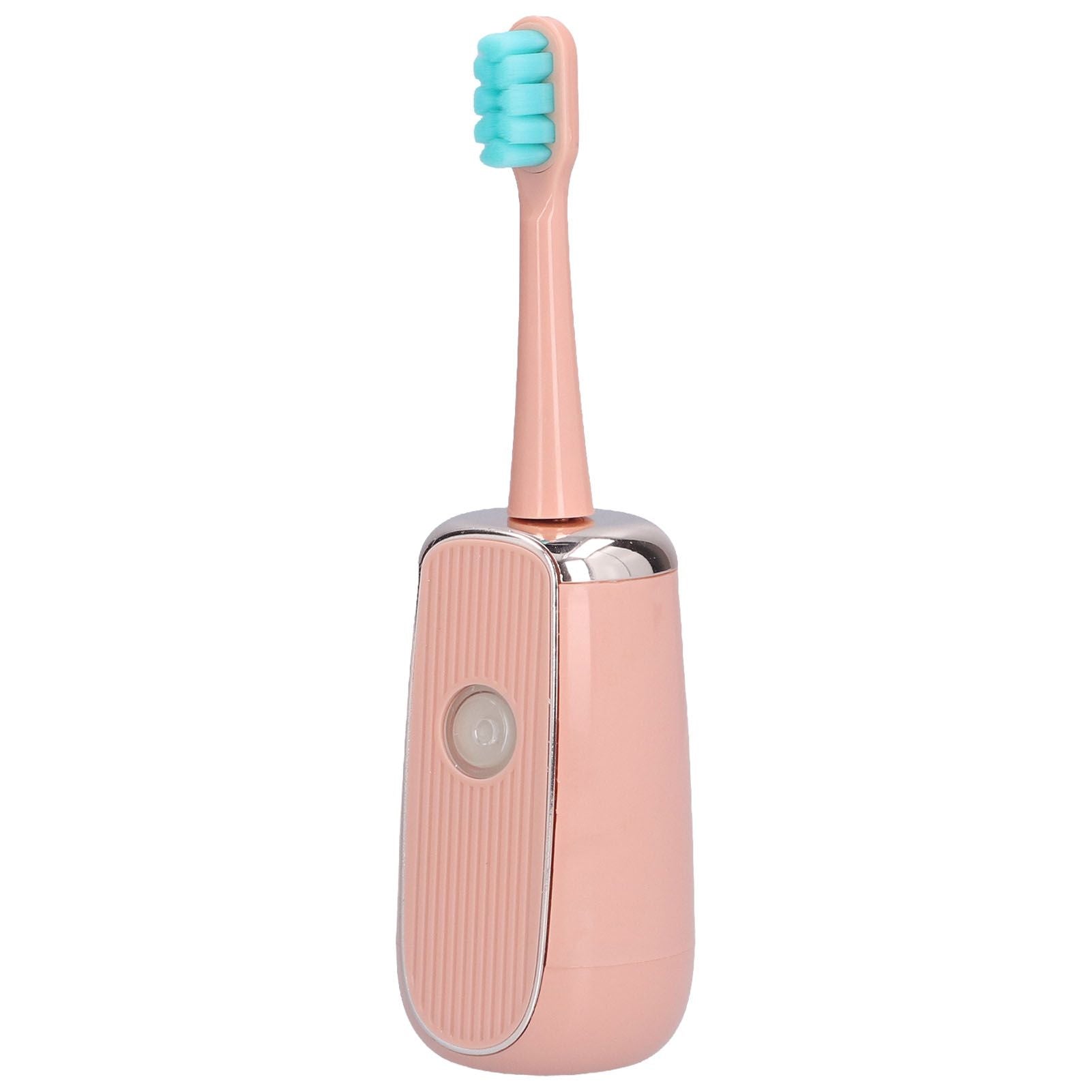 Electric Toothbrush Portable USB Charging IPX7 Waterproof Ultrasonic Toothbrush with Sterilization BoxPink