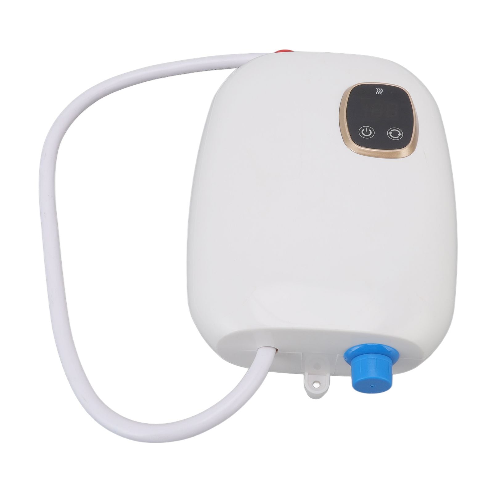 5500W Small Electric Instant Hot Water Heater with Digital Touch Screen Smart Thermostat Water Heater 220V