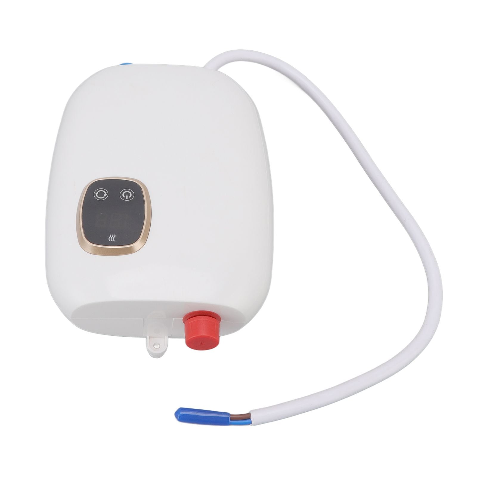 5500W Small Electric Instant Hot Water Heater with Digital Touch Screen Smart Thermostat Water Heater 220V